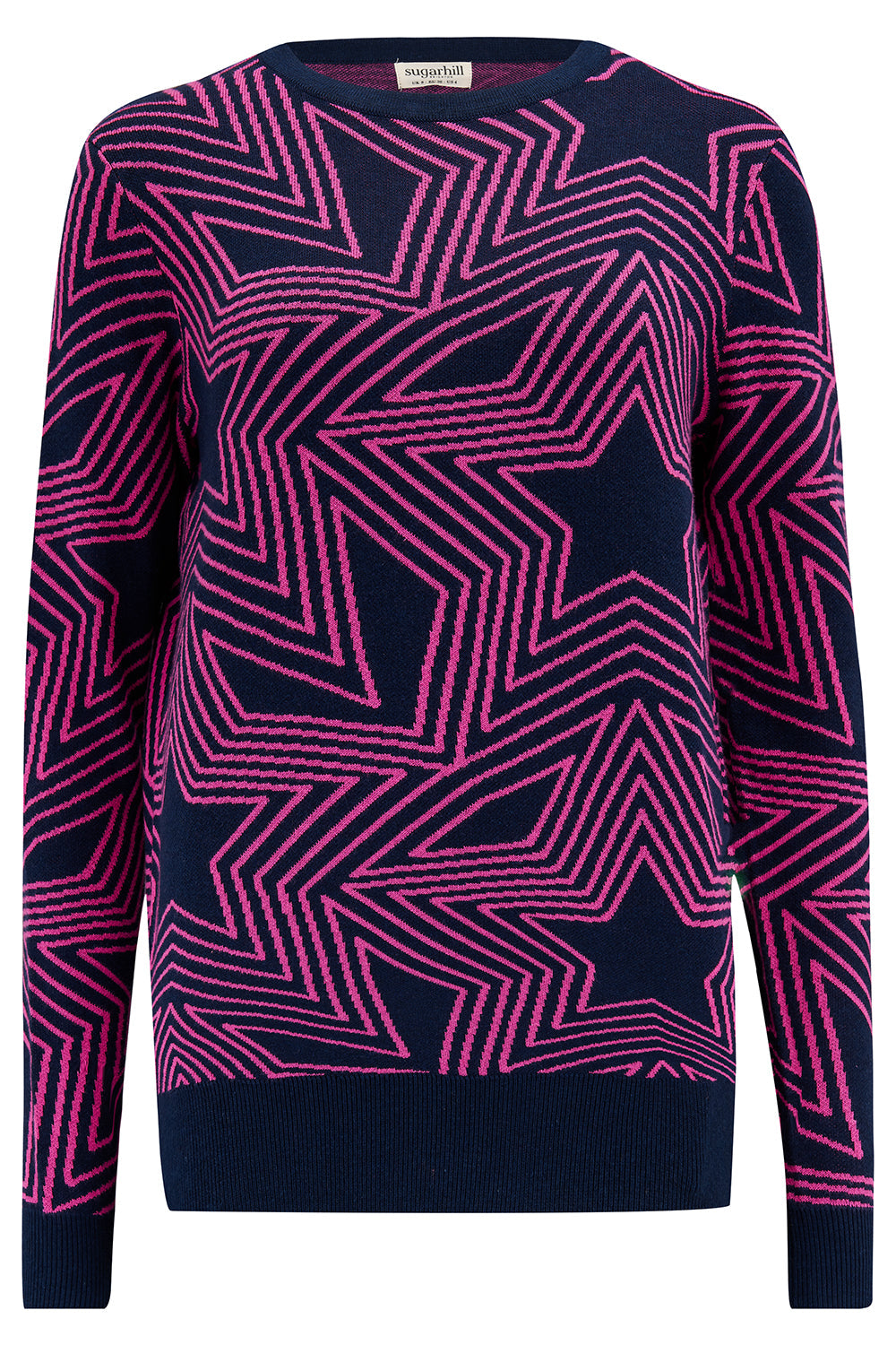 Rosie Jumper - Navy, Star Explosion
