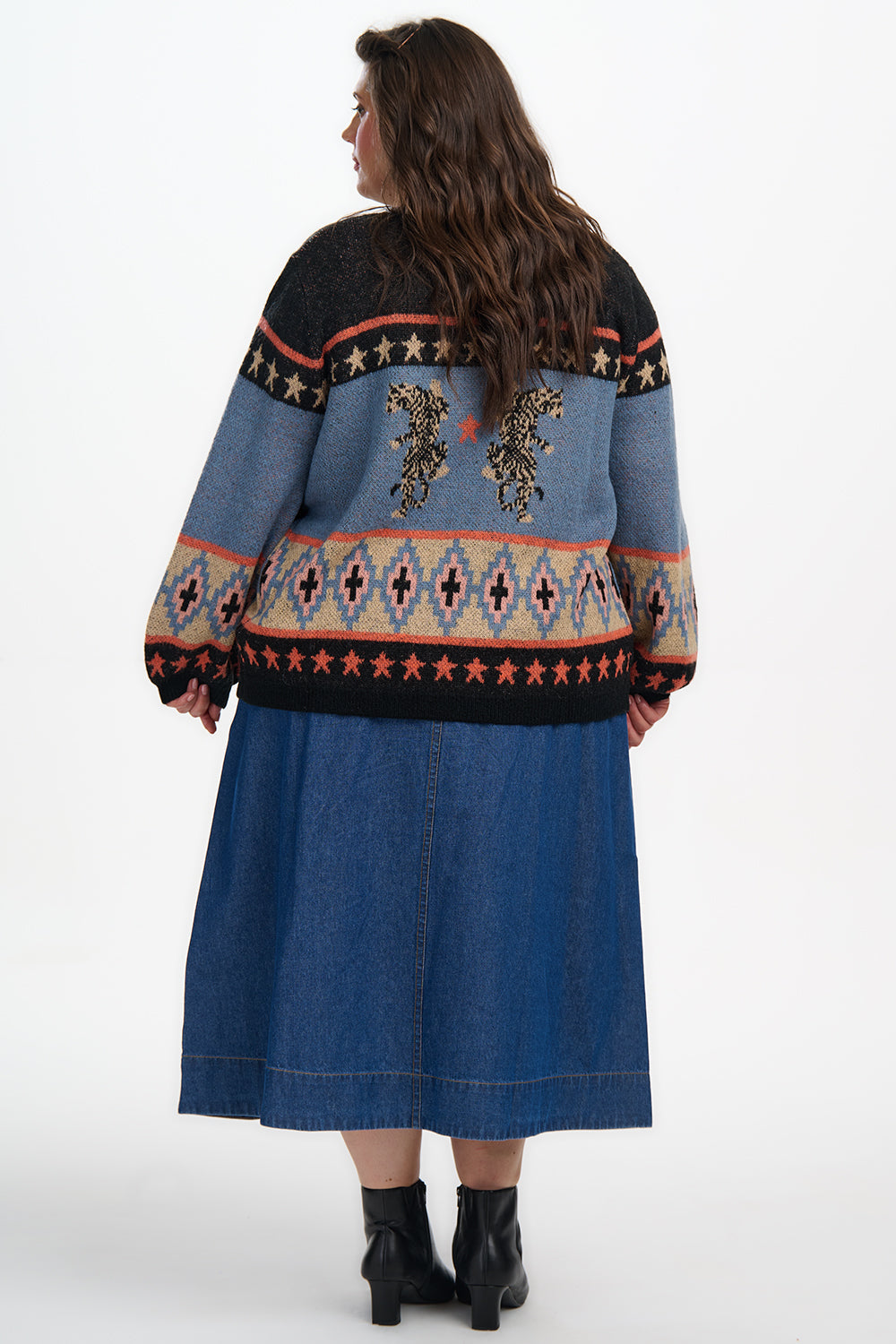 Yvette Cardigan - Multi, Climbing Tigers